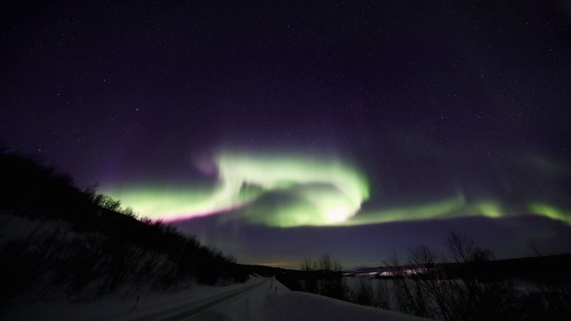 Forget traveling to Alaska to catch a glimpse of the northern lights -- for this weekend, at least. The colorful phenomenon in the sky may be visible as far south as New York and Chicago this weekend due to a rare geomagnetic storm, scientists with the National Oceanic and Atmospheric Administration said.
