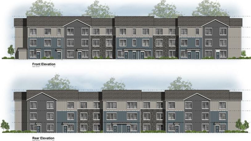 Continental Properties plans to develop a 288-apartment community on the site of the former Marian Meadows shopping center, an area on Brandt Pike, north of Fishburg Road, which is currently under redevelopment. CONTRIBUTED