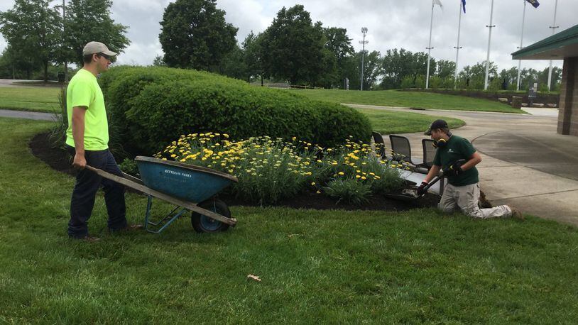 Kettering’s Delco Park is currently undergoing a variety of updates to its landscaping, accessibility and park entrances.