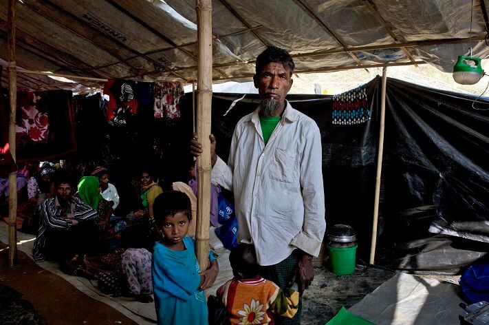 'They want to erase us.' Hunger used to target Rohingya