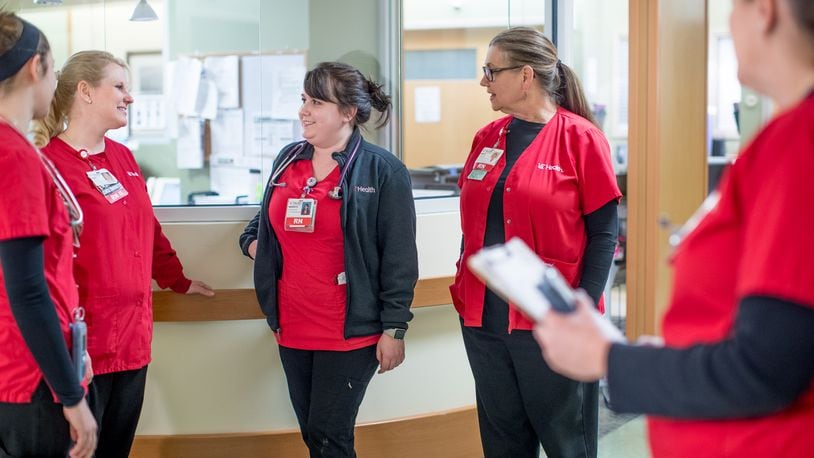 UC Health is hiring 250 nurses across its health system, including 35 at West Chester Hospital. An open house is scheduled for Oct. 17 at the hospital. CONTRIBUTED