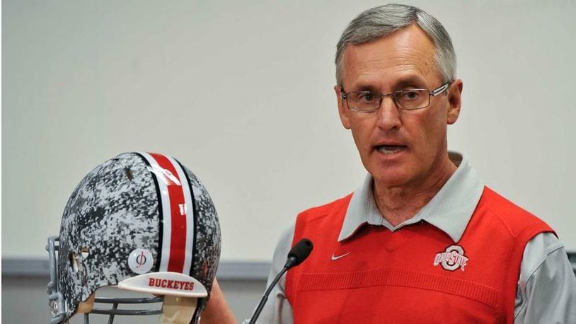 Jim Tressel. Getty Images
