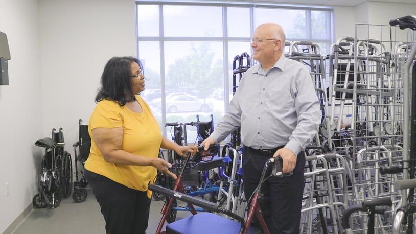 The Medical Equipment Loan Program provides no–cost medical equipment to individuals in need. CONTRIBUTED
