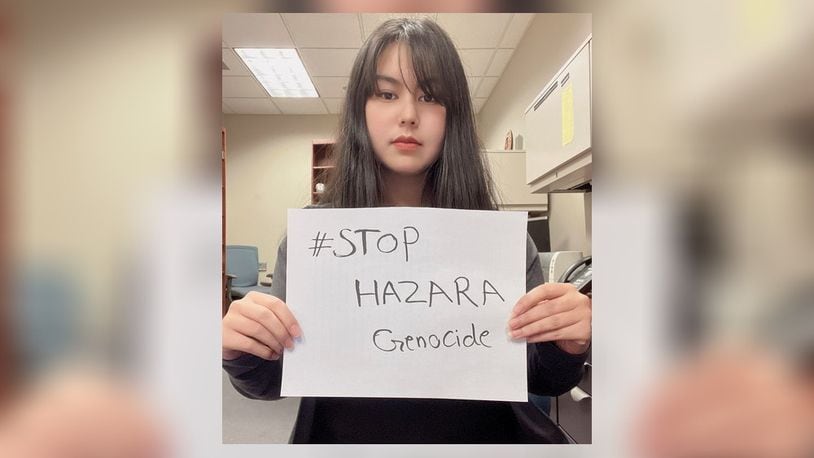 Selin Hussainzada is a Hazara refugee, librarian at University of Dayton School of Law, LL. B. graduate, and an advocate for Hazaras. (CONTRIBUTED)