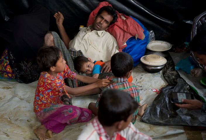 'They want to erase us.' Hunger used to target Rohingya