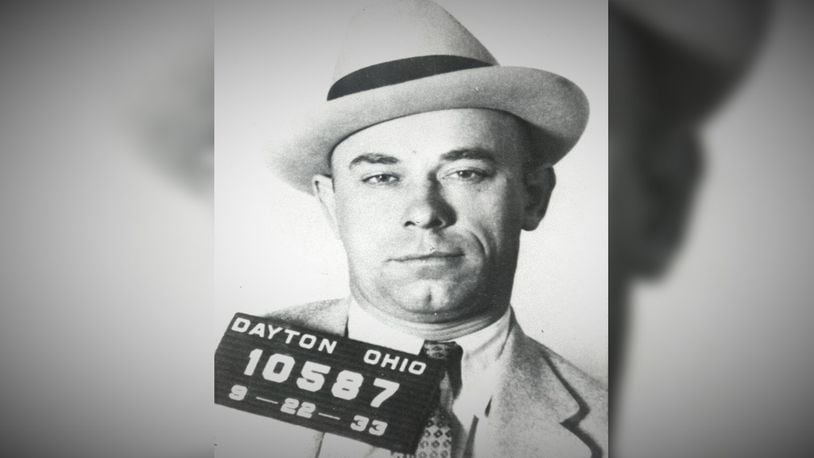 Sept. 22, 1933 Dayton arrest photo of John Dillinger. DAYTON DAILY NEWS ARCHIVE
