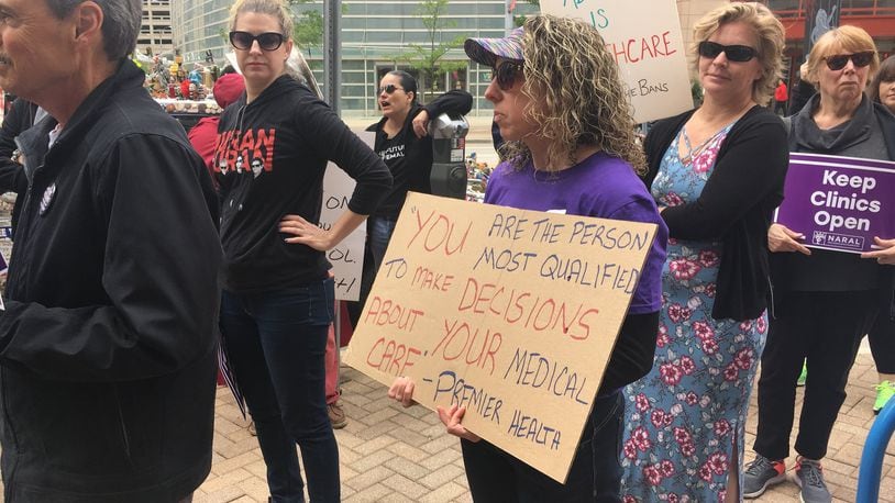 On Tuesday at noon outside Premier Health headquarters, citizens supporting abortion rights delivered petitions signed by more than 3,300 people seeking a transfer agreement between the hospital and Kettering’s Women’s Med Center, Dayton s only abortion provider, according to NARAL Pro-Choice Ohio.