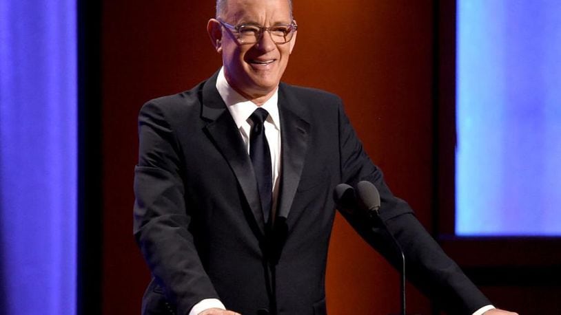 Tom Hanks speaks onstage during the Academy of Motion Picture Arts and Sciences' 10th annual Governors Awards at The Ray Dolby Ballroom at Hollywood & Highland Center on November 18, 2018 in Hollywood, California.
