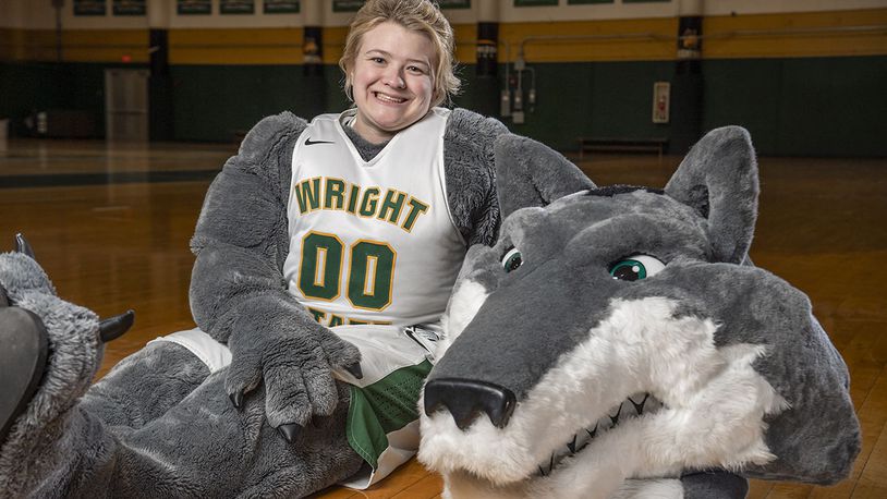 After performing as Rowdy Raider, Wright State senior Carly Blessing aims to work as a character performer at Disney World. 

Photo Credit: Wright State University/Bob Mihalek