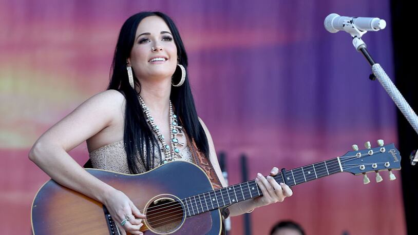 AUSTIN, TX - OCTOBER 02:  Recording artist Kacey Musgraves performs on the Samsung Stage during day 3 at Austin City Limits Music Festival 2016 at Zilker Park on October 2, 2016 in Austin, Texas.  (Photo by Rick Kern/Getty Images for Samsung)