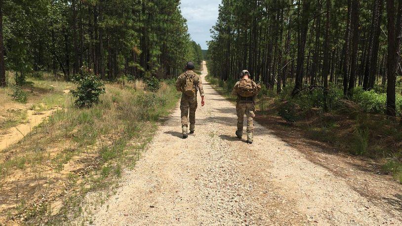 Personnel from the 724th Special Tactics Group at Fort Bragg, N.C., recently tested new navigation technology developed by Echo Ridge, a small business, in partnership with the Air Force Research Laboratory Sensors Directorate at Wright-Patterson Air Force Base. (U.S. Air Force/courtesy photo)