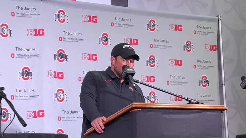 WATCH: Ohio State football coach Ryan Day on the OSU QBs