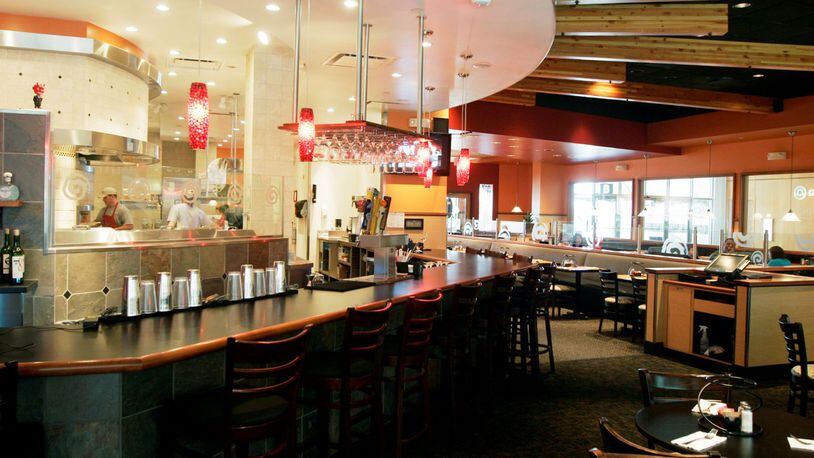 Spinoza's Pizza & Salads at the Mall at Fairfield Commons. 2009 file photo