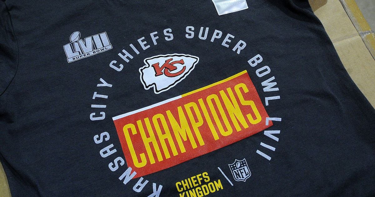 Area company produced Super Bowl champion T-shirts worn after game