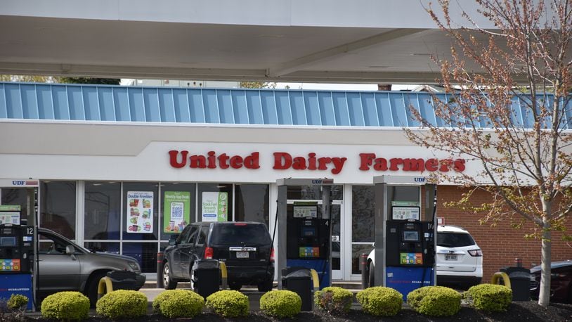The United Dairy Farmers gas station on the 1900 block of East Siebenthaler Ave. in north Dayton. CORNELIUS FROLIK / STAFF