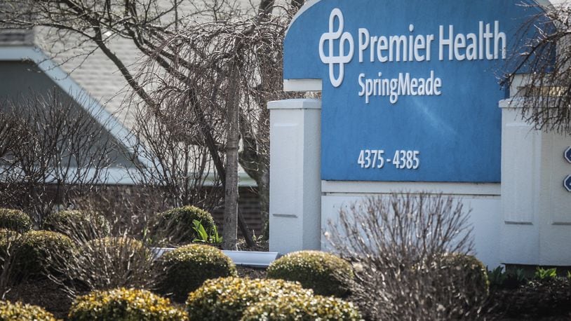 SpringMeade Health Center in Tipp City has a coronavirus outbreak. JIM NOELKER/STAFF