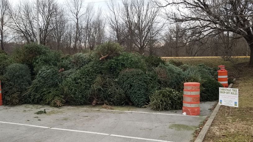 Five Rivers MetroPark is asking for people to drop-off their used Christmas trees to be sunk in Eastwood Lake. CONTRIBUTED