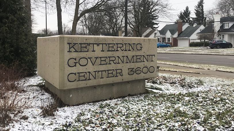 The rezoning of Forrer Pointe Business Park at the intersection of Forrer Boulevard and Woodman Drive is set to be considered by Kettering City Council. NICK BLIZZARD/STAFF