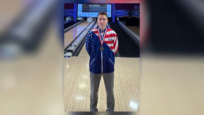 Centerville bowler Brendan Salo earned a spot on the 2024 Junior Team USA squad with a fourth-place finish at the Junior Gold Championships - CONTRIBUTED