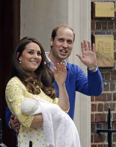 Will, Kate and George welcome baby girl
