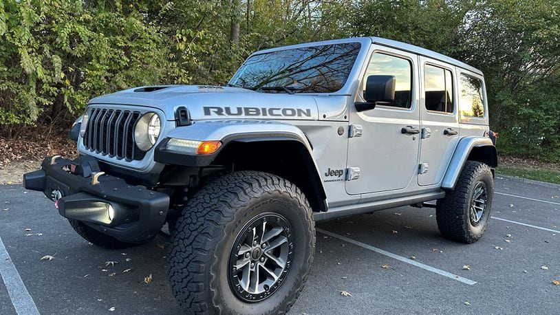 Off the line, the Jeep Wrangler 392 was fun to drive, regardless of weather or road conditions. CONTRIBUTED BY JIMMY DINSMORE