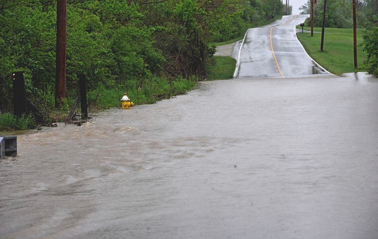 PHOTOS: More heavy, rain, flooding hits Miami Valley