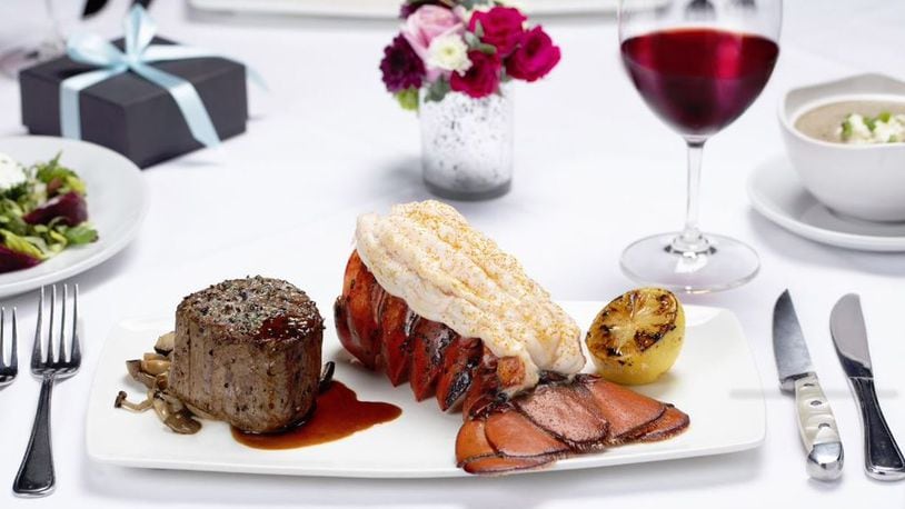 Fleming's Prime Steakhouse and Wine Bar offers several options for Valentine's Day dinner, including a $1,000 meal for two. SUBMITTED