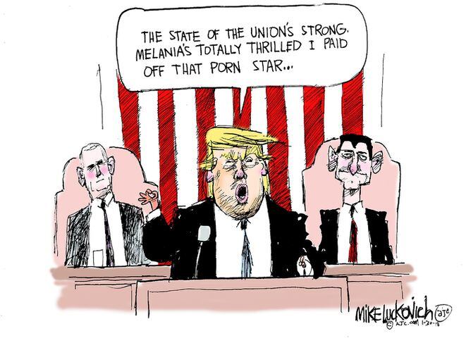 Week in cartoons: State of the Union, the flu and more