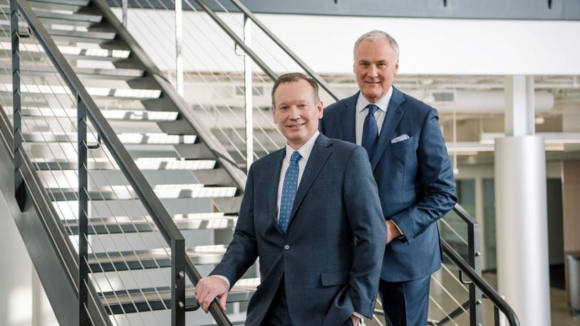 John Baumann (right), current CEO, Jon Wells (left) appointed CEO, effective April 1, 2021. Contributed