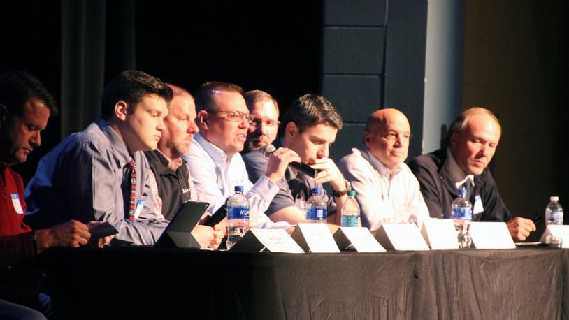 Centerville High School hosted a panel of industry leaders recently giving hundreds of students the chance to hear about opportunities in the workforce and the education and experience needed to fill those roles.