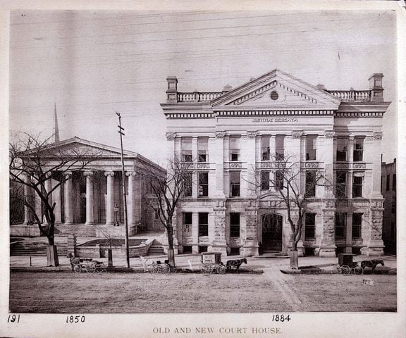 Then and Now: Courthouse Square