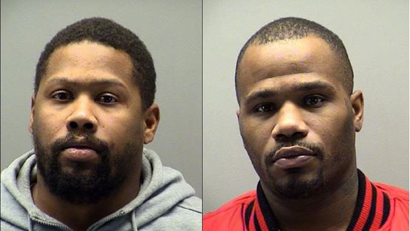 Stanley Matthews (left) and Quentin Robinson (Montgomery County Jail)
