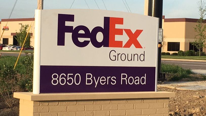 The FedEx Ground South Dayton Facility in Miami Twp. will consume more than 249,000 square feet. NICK BLIZZARD/STAFF