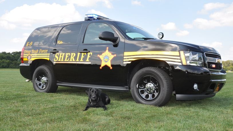 Kilo, a retired police dog for Warren County Sheriff’s Office, died this week. CONTRIBUTED