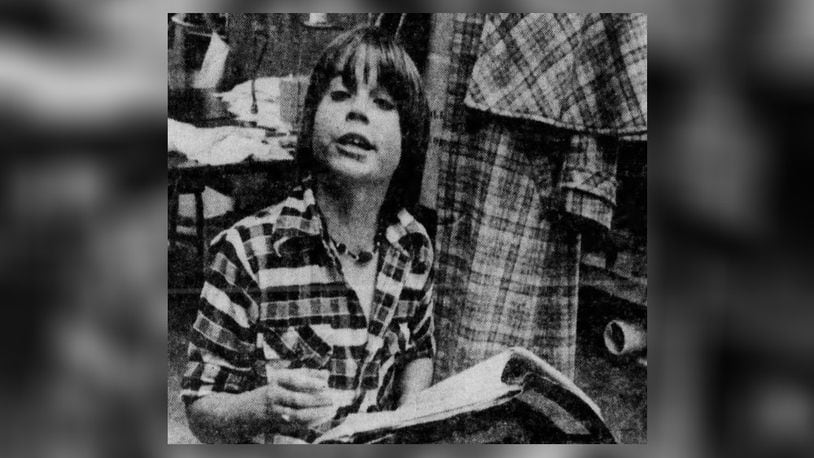 Photo of Rob Lowe from the Dayton Daily News on Aug. 14, 1976.