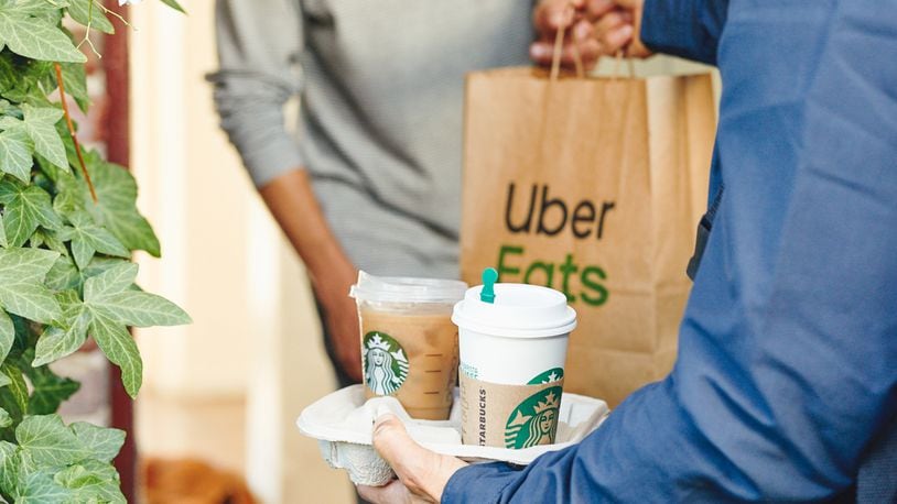 Starbucks delivers in seven major markets now, with more to come. CONTRIBUTED