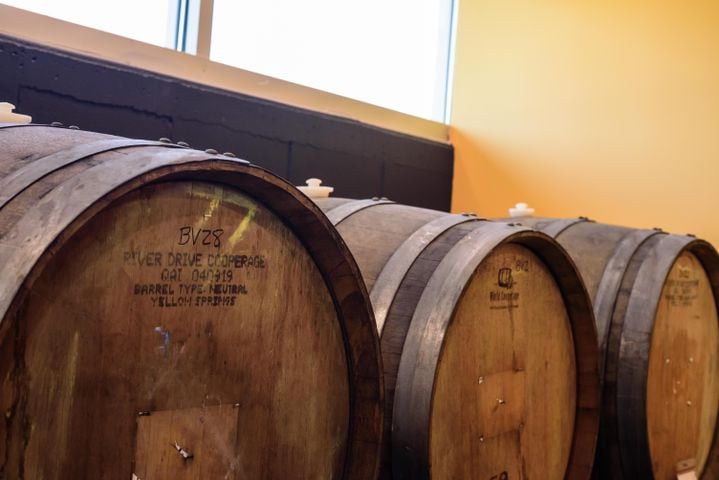 PHOTOS: A sneak peek inside the new Yellow Springs Brewery Barrel Room
