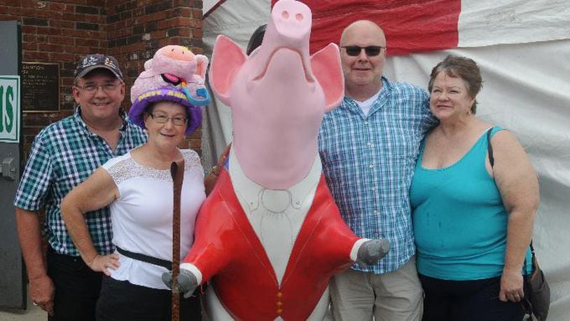 It's time to pig out at the Preble County Pork Festival, which takes place on Saturday, Sept. 18 and Sunday, Sept. 19 at the Preble County Fairgrounds in Eaton. DAVID MOODIE/CONTRIBUTED