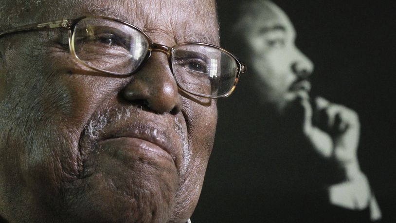 Jessie O. Gooding, featured in this 2013 Dayton Daily News photo, will be among those inducted into the Ohio Civil Rights Hall of Fame in October. STAFF PHOTO BY CHRIS STEWART