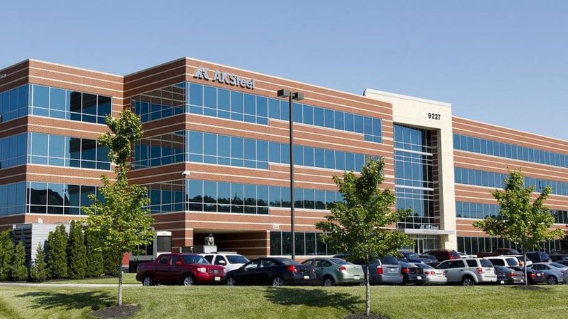 AK Steel s corporate headquarters in West Chester Twp. STAFF FILE PHOTO