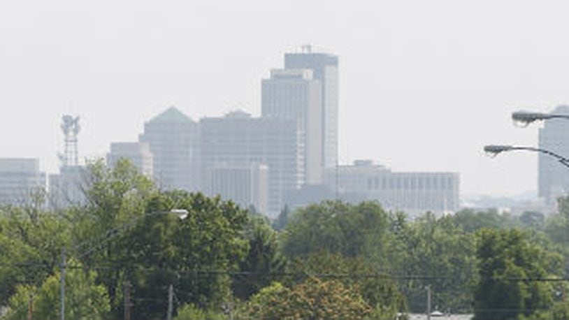 With the high temperatures, sunshine and dry conditions air quality levels are heightened for smog ..