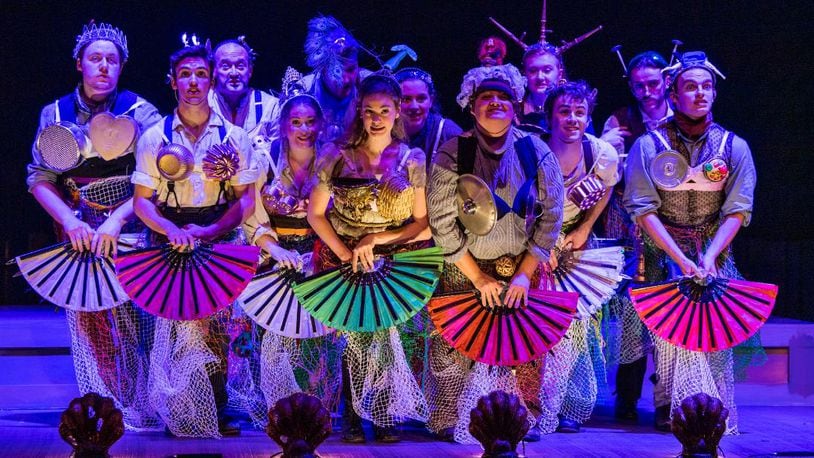 The cast of Wright State University's production of "Peter and the Starcatcher." WSU's 2021-2022 season includes a classic, rarely staged 1960s musical, a Pulitzer Prize-winning contemporary drama and the best of ABBA. CONTRIBUTED