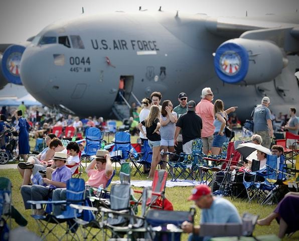 The CenterPoint Energy Dayton Air Show opened Saturday, July 30, 2022.