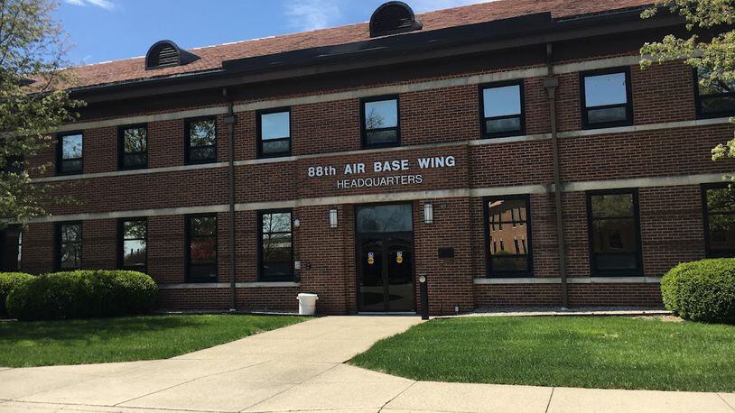 The headquarters of the 88th Air Base Wing, at Wright-Patterson Air Force Base. THOMAS GNAU/STAFF