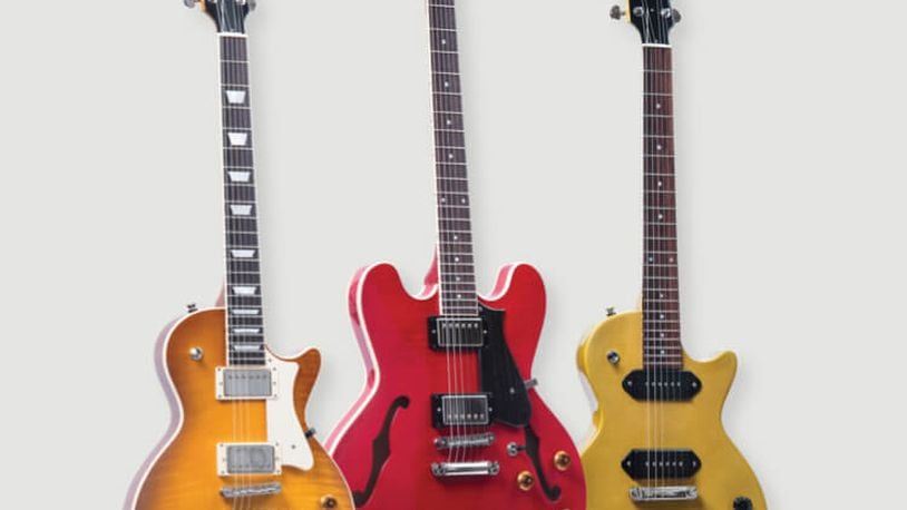 A trio of Heritage guitars
