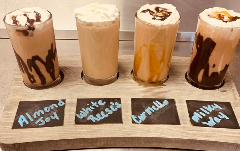 Cafe 19, located at 19 W. National Road in Englewood, is offering coffee flights for customers to try their different flavor combinations.