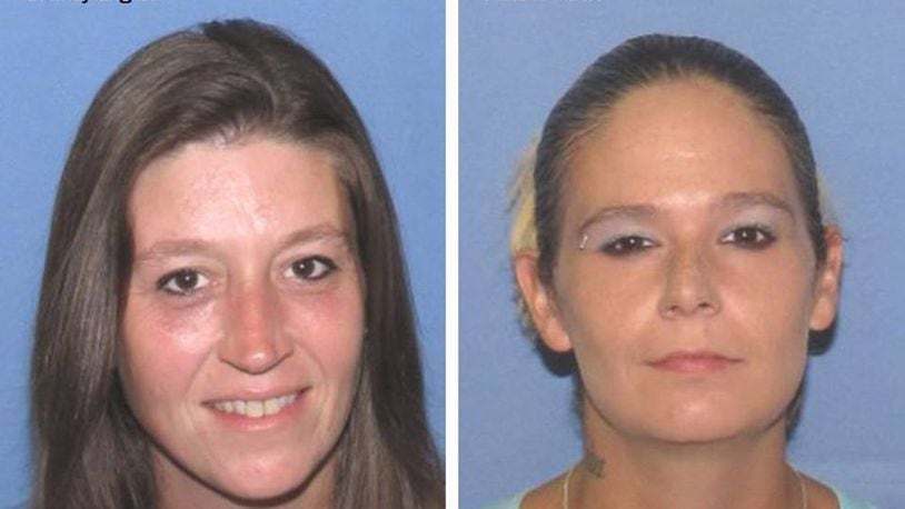 Brandy English, left, and Amber Flack are Middletown women reported missing for months. Police have found no signs of foul play. SUBMITTED.