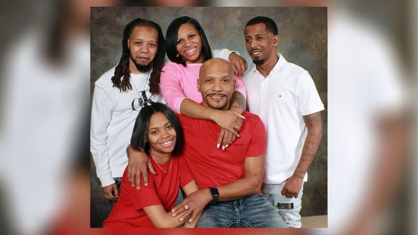Robert Blackstone with his four children, Bobby, Robin, Quincy and Shataria. CONTRIBUTED