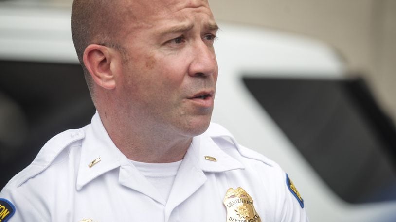 Dayton police Lt. Jason Hall said the department has identified a suspect in a deadly shooting on Salem Avenue on Sunday, Aug. 9, 2020.