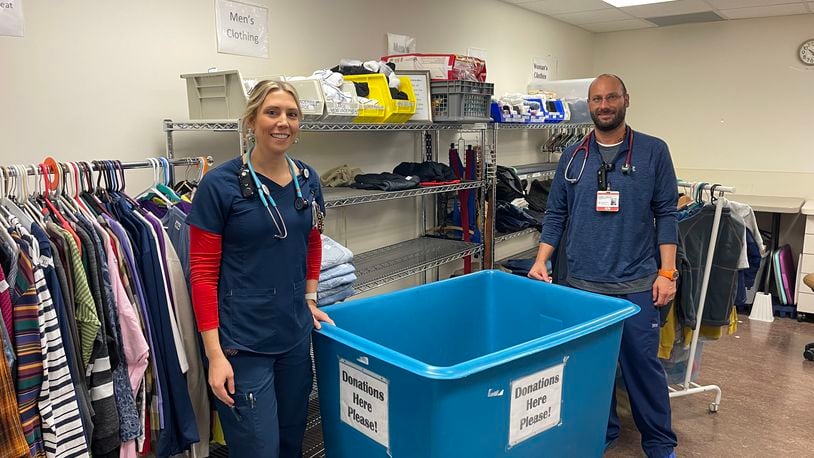Cindy’s Closet provides free clothing to hospital patients.